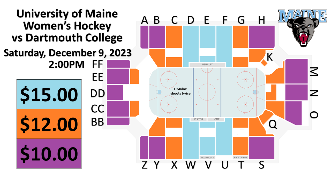 UMaine Women's Hockey vs. Dartmouth College Cross Insurance Arena